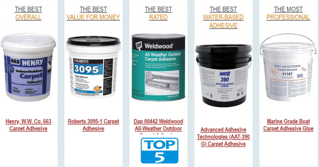 The 5 Best Amazon Carpet Glues That Are a Proven Success! Carpet and