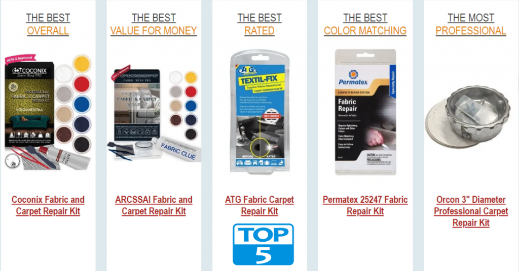 The 5 Best Amazon Carpet Repair Kits That Are a Proven Success