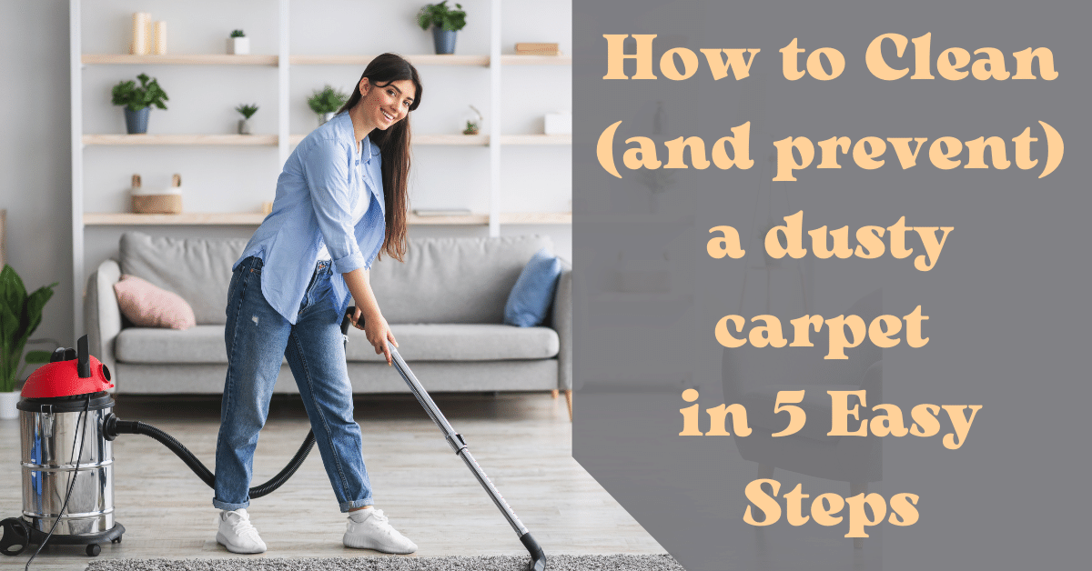 How to Clean (and prevent) a dusty carpet in 5 Easy Steps Carpet and