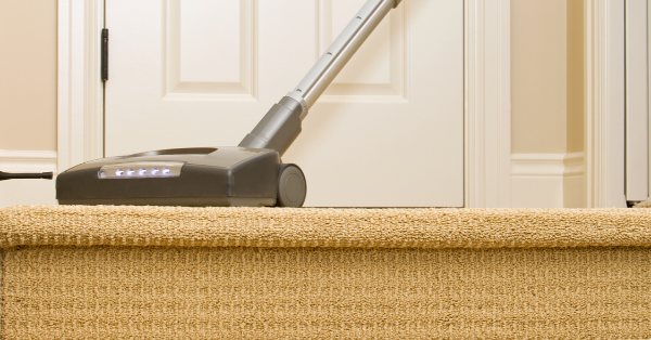 Vacuuming Stairs