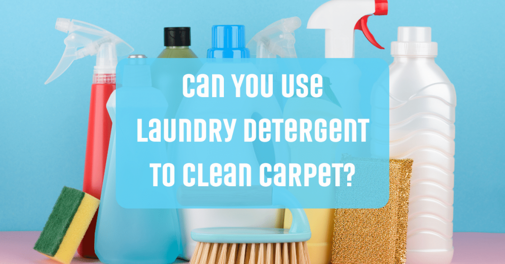 Detergent to Clean Carpet