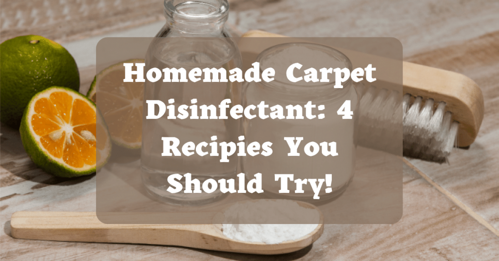 Homemade Carpet Disinfectant