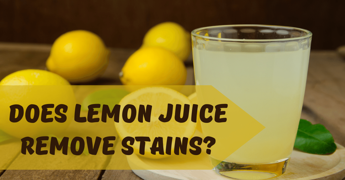 Does Lemon Juice Remove Stains? Carpet and Rug World