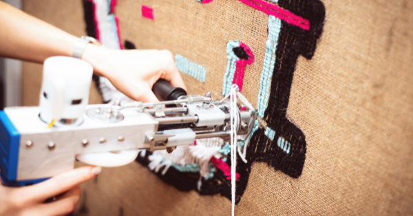 machinery made tufted carpets