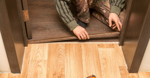 Replacing Door Threshold Replacing Door Threshold