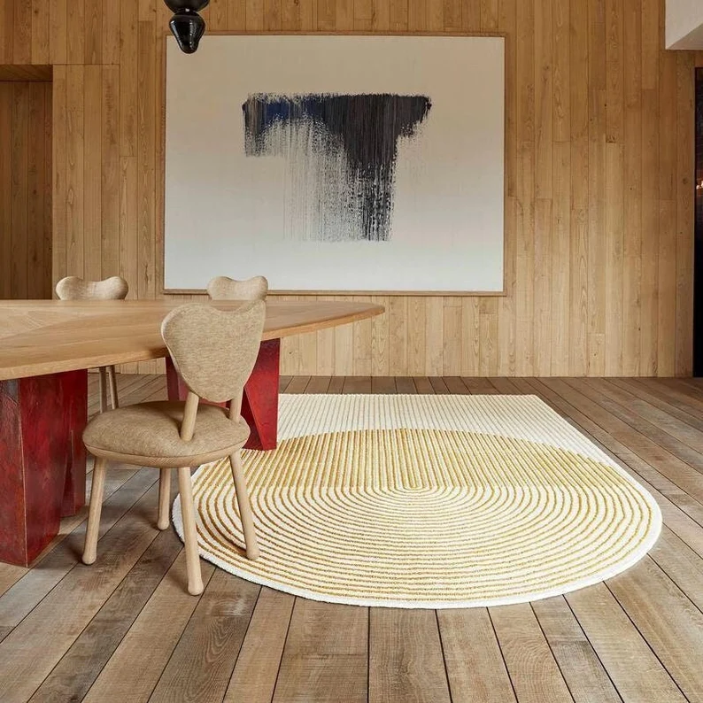 Wabi Sabi Rugs Wabi Sabi Rug with unusual shape
