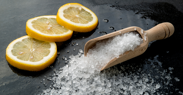 lemon and salt mixture lemon and salt mixture