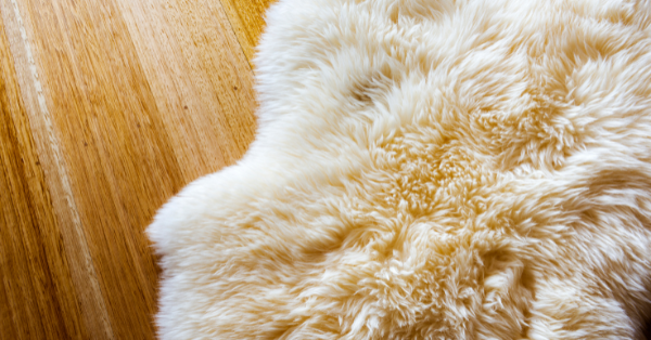 sheepskin rug