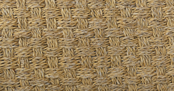 Seagrass rugs are durable 