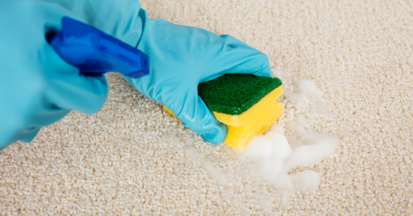 hydrogen peroxide cleaning carpet